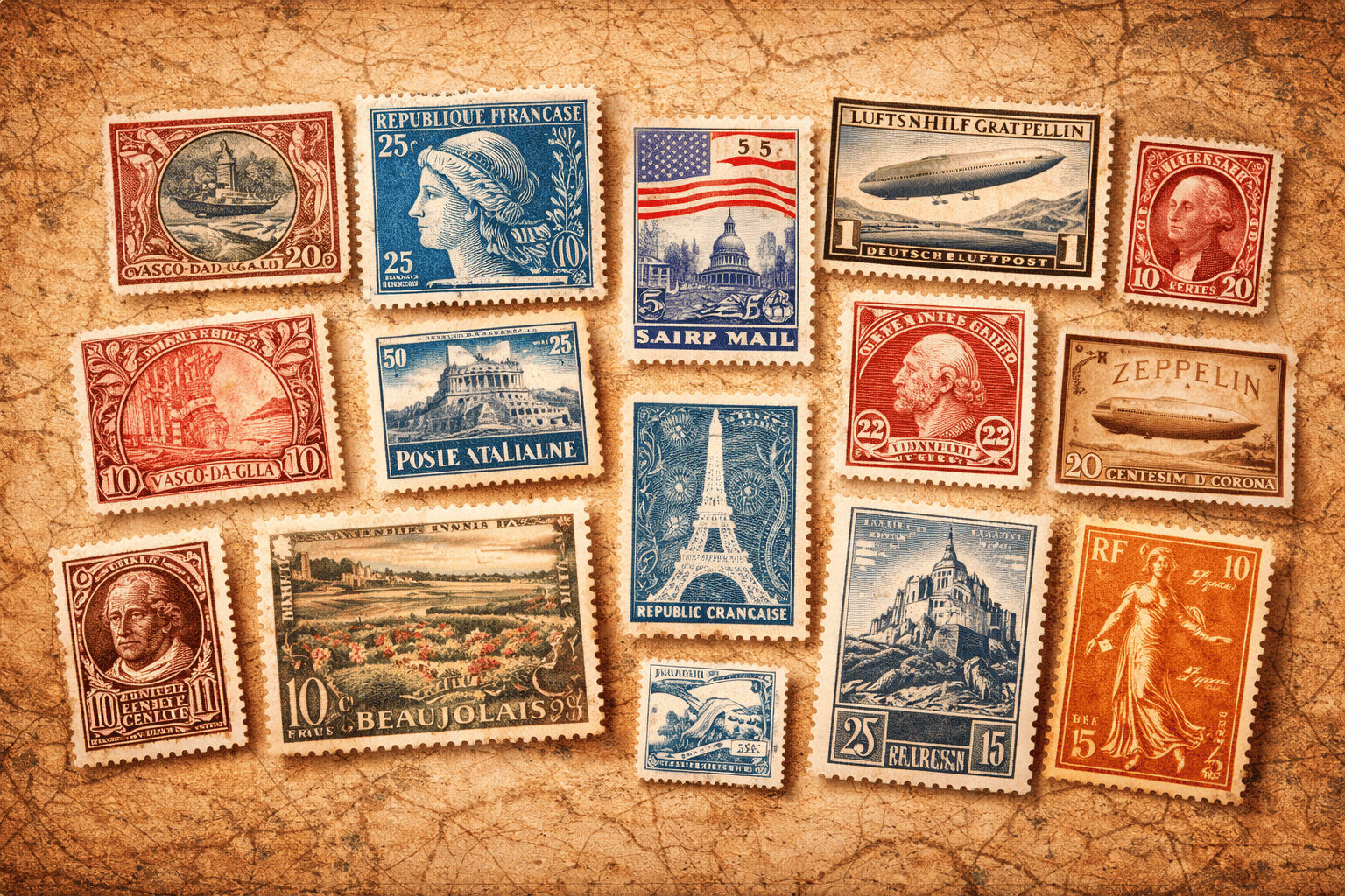 Gestion de collection de timbres Banner